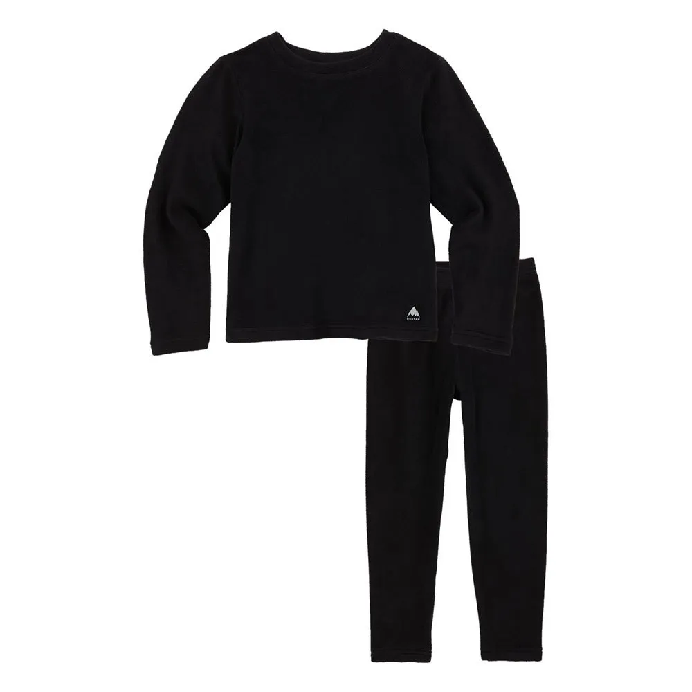 Burton Heavyweight Flecce Set Baslagerbyxor, True black, 24MON-3Y