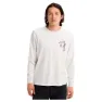 Burton Heavyweight Pj Artist T-shirt Med Lång ärm, Stout white