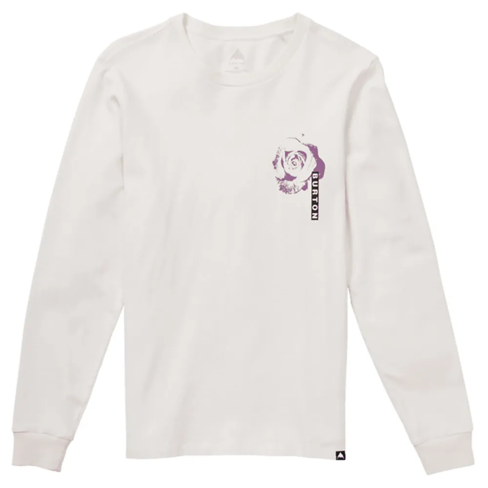 Burton Heavyweight Pj Artist T-shirt Med Lång ärm, Stout white