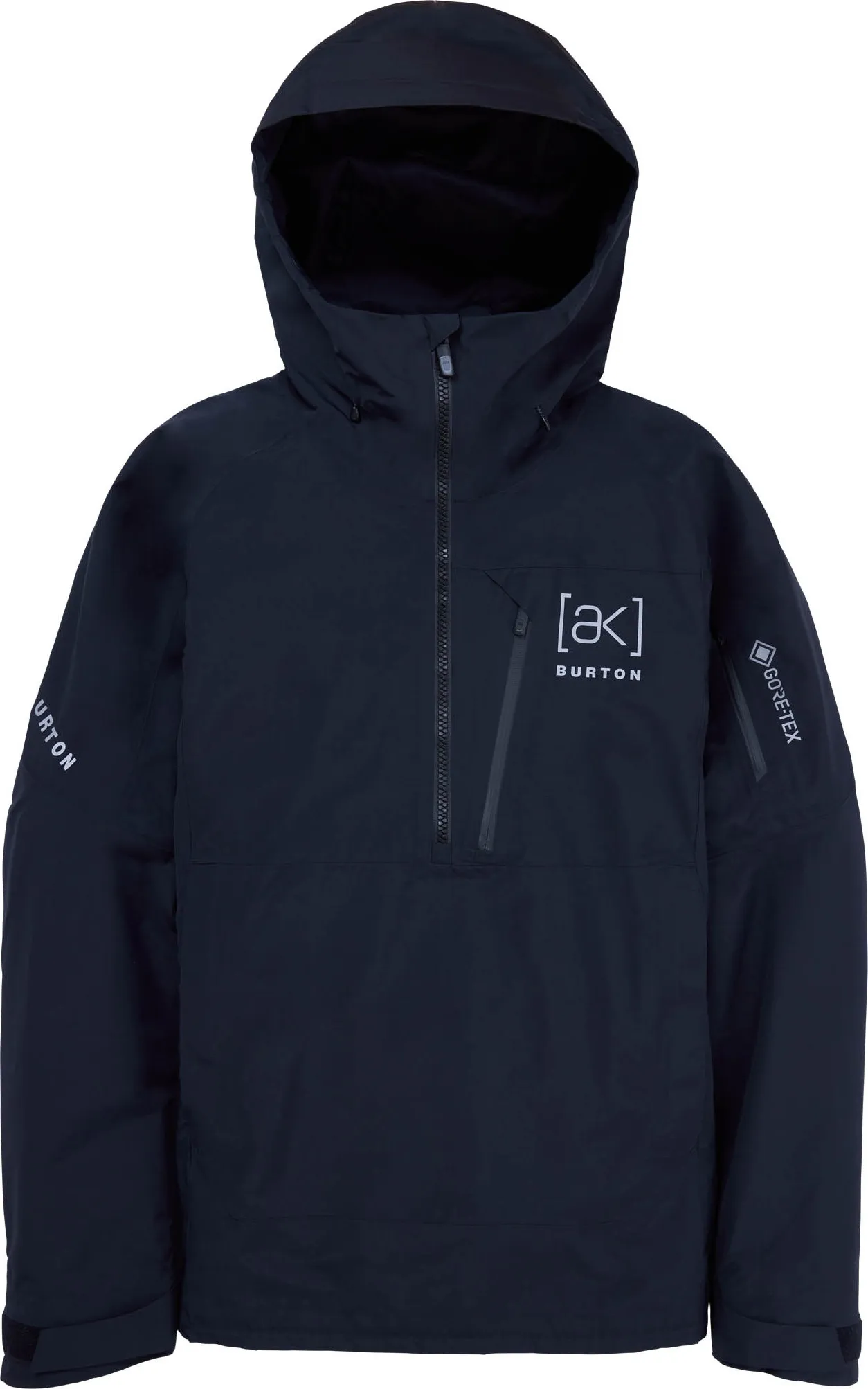 Burton Men's Ak Gore Velocity Anorak, True black Burton Men's Ak Gore Velocity Anorak, True black