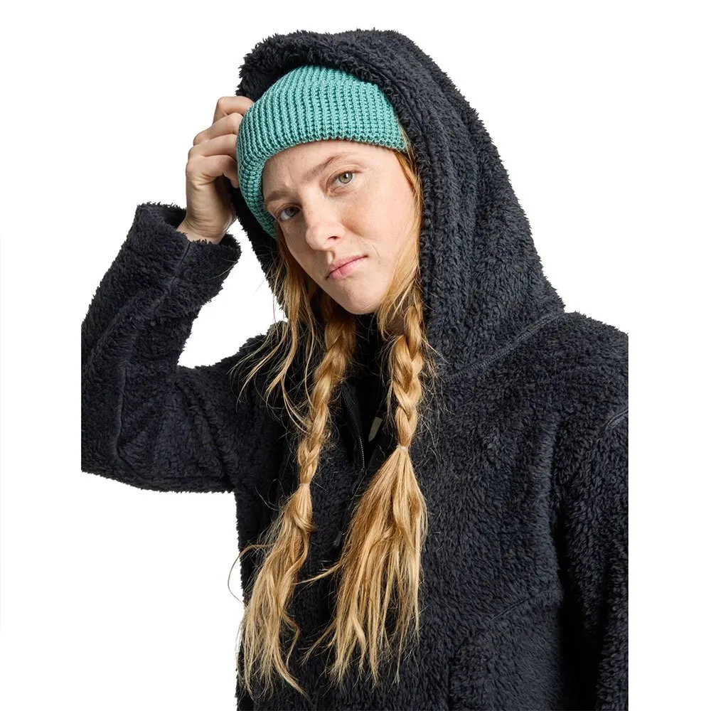 Burton Minxy Hi-loft Fleecejacka Med Dragkedja, True black