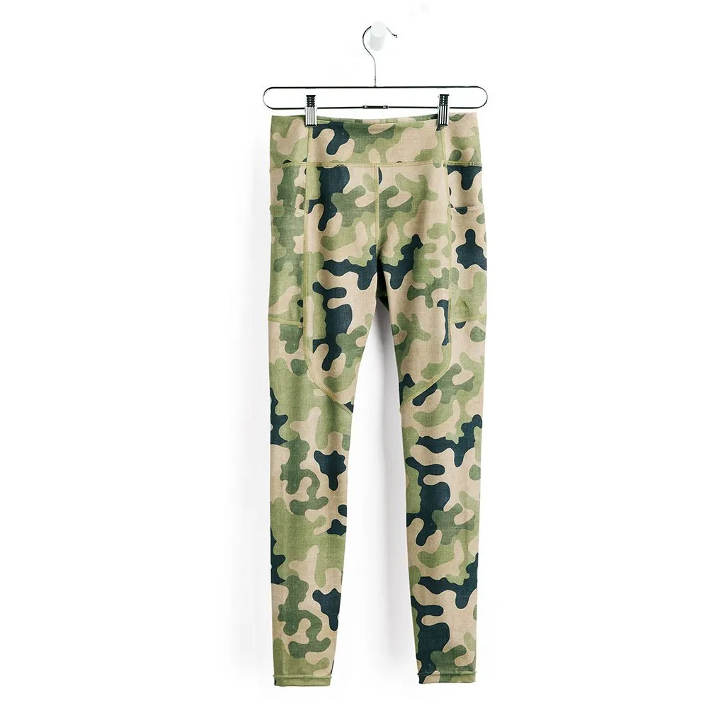 Burton Multipath Pocket Leggings, Martini olive / terra camo