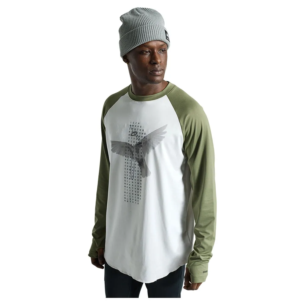 Burton Roadie Tech Långärmad Baslager, Stout white / frsmss