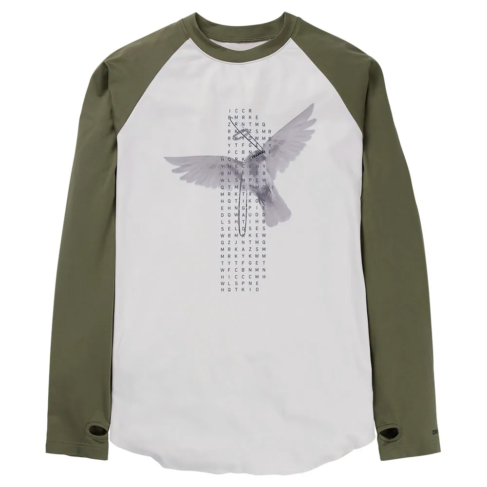 Burton Roadie Tech Långärmad Baslager, Stout white / frsmss