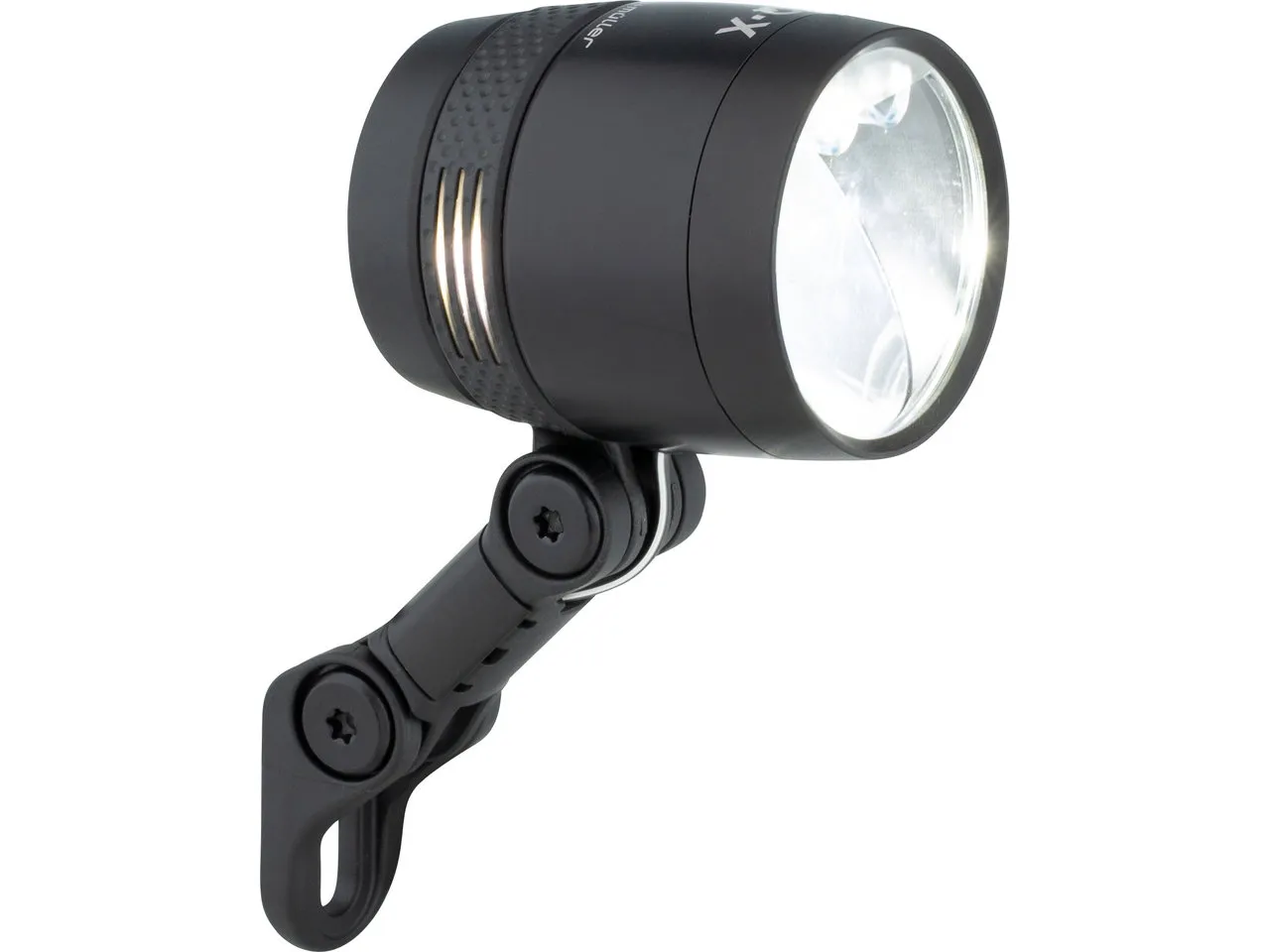 Busch + Müller IQ-X E LED Frontlicht mit StVZO-Zulassung, Black, One Size
