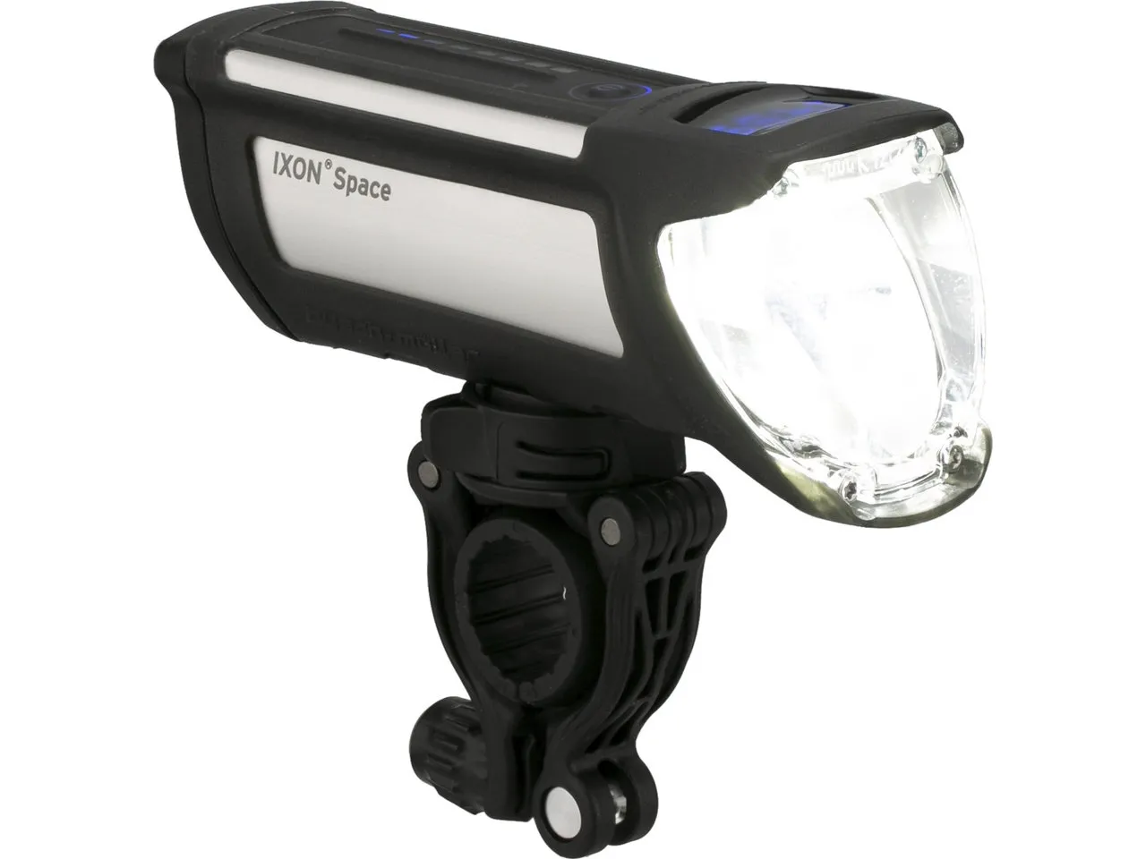 Busch + Müller Ixon Space LED Frontlicht mit StVZO-Zulassung, Black, One Size