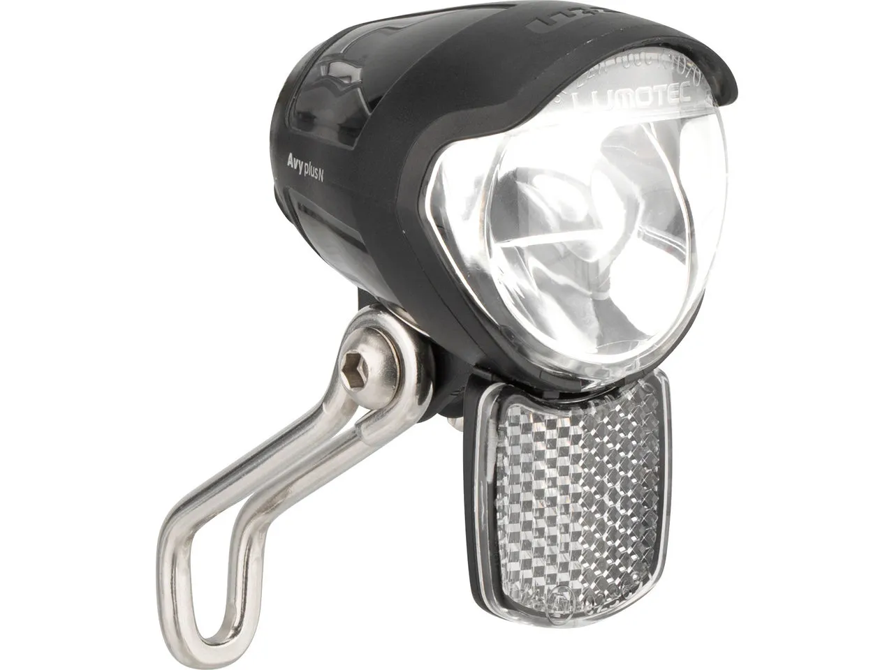 Busch + Müller Lumotec IQ Avy N Plus LED Frontlicht mit StVZO-Zulassung, Black, One Size