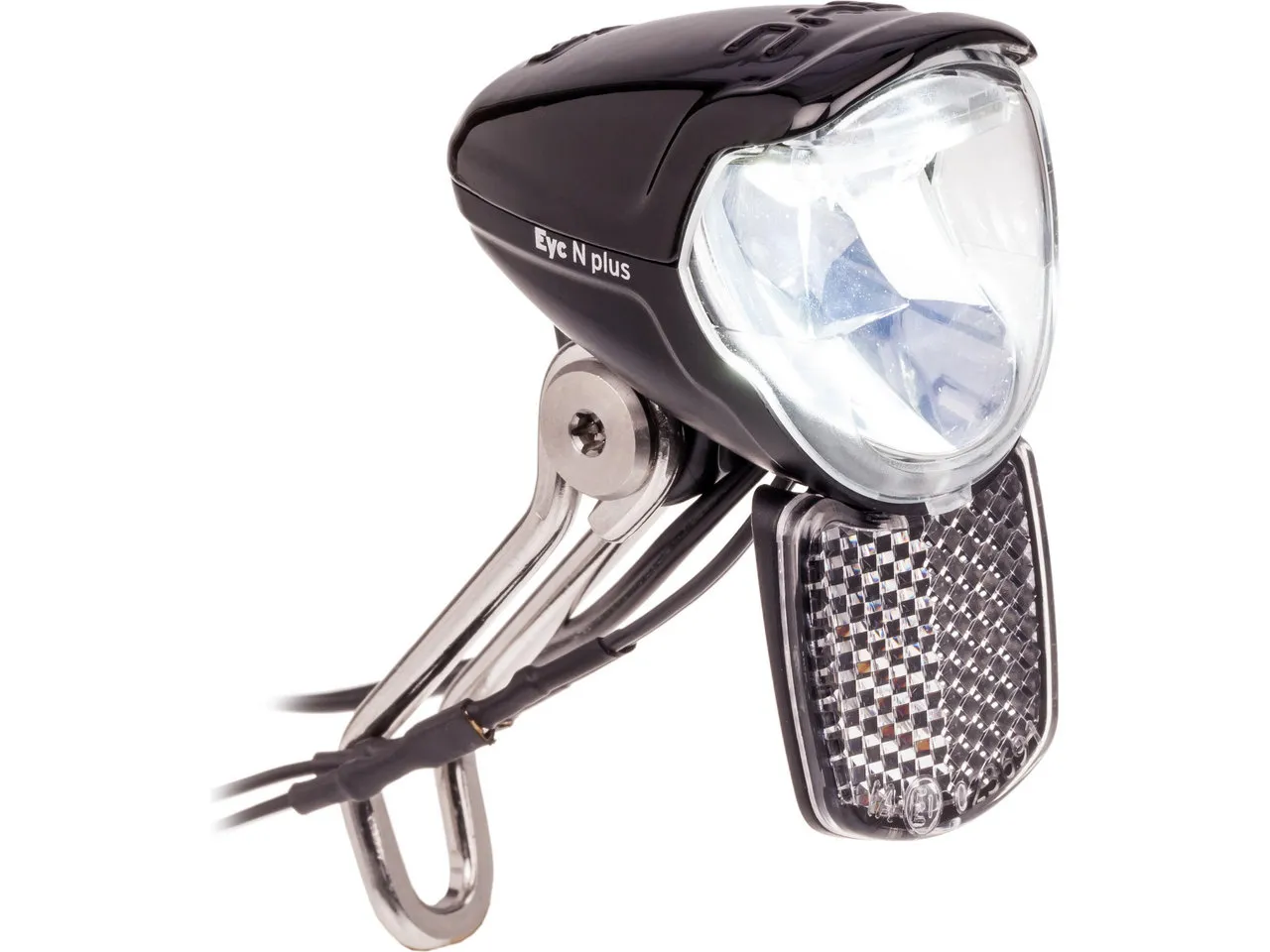 Busch + Müller Lumotec IQ2 Eyc N Plus LED Frontlicht mit StVZO-Zulassung, Black, One Size Busch + Müller Lumotec IQ2 Eyc N Plus LED Frontlicht mit StVZO-Zulassung, Black, One Size