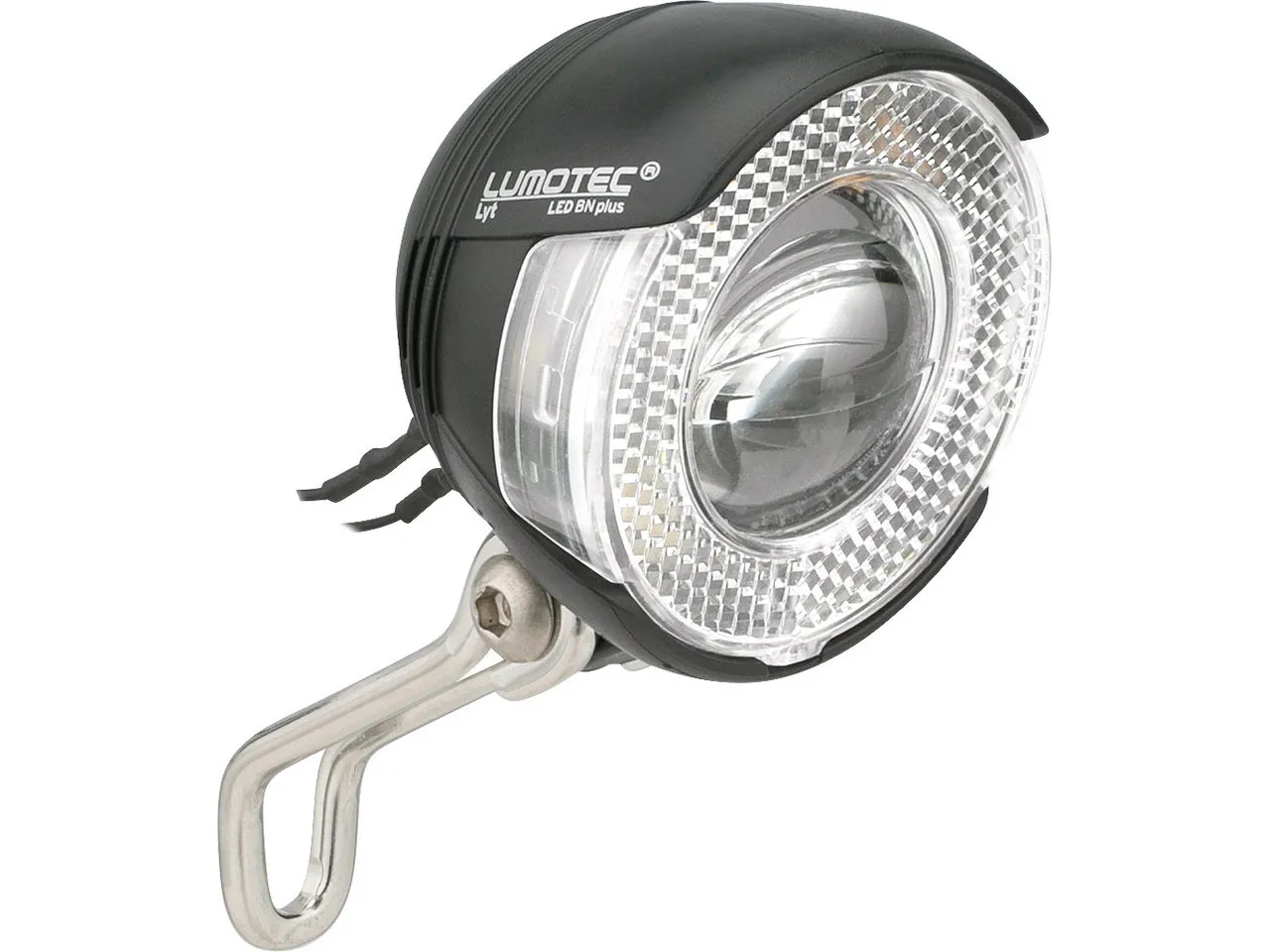 Busch + Müller Lumotec Lyt B N Plus LED Frontlicht mit StVZO-Zulassung, Black, One Size Busch + Müller Lumotec Lyt B N Plus LED Frontlicht mit StVZO-Zulassung, Black, One Size