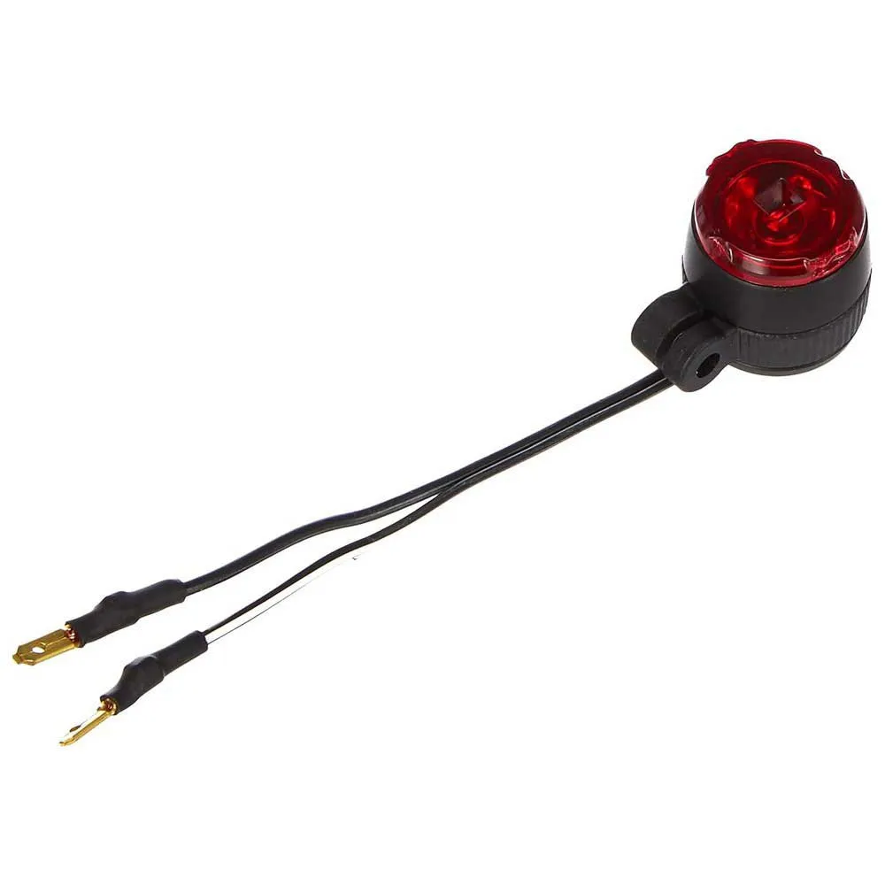 Busch + Müller Mü E LED Rücklicht für E-Bikes mit StVZO-Zulassung, Black / red, One Size