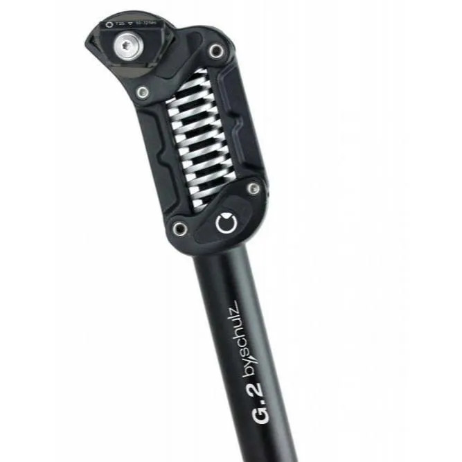 by.schulz G.2 Lt Xxl 60-85kg Sadelstolpe, Black, 670mm, 33.9mm