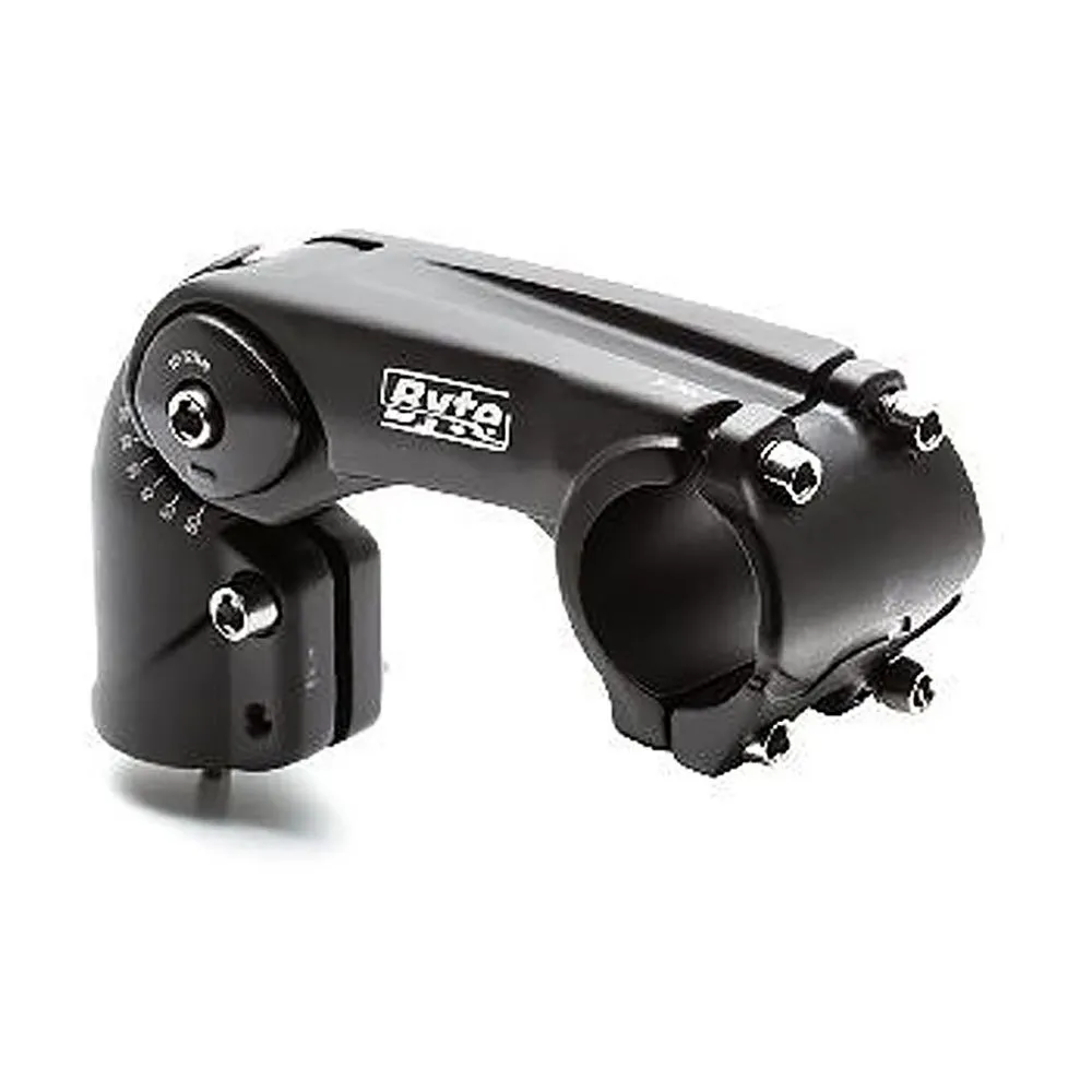Byte Regulable Ahead 1-1/8 Cykelstyrstam, Black, 110mm
