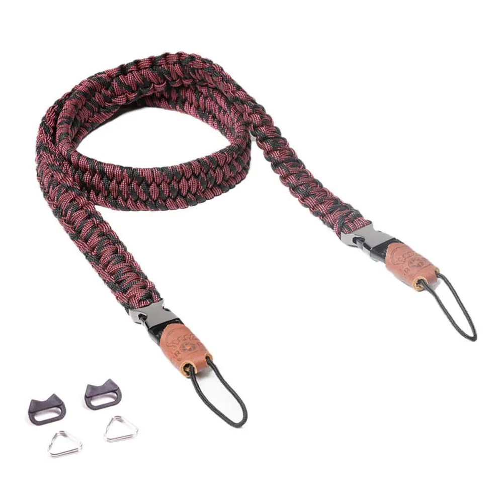 C-rope Resenärens Kamerastativ 100 Cm, Black / red, One Size