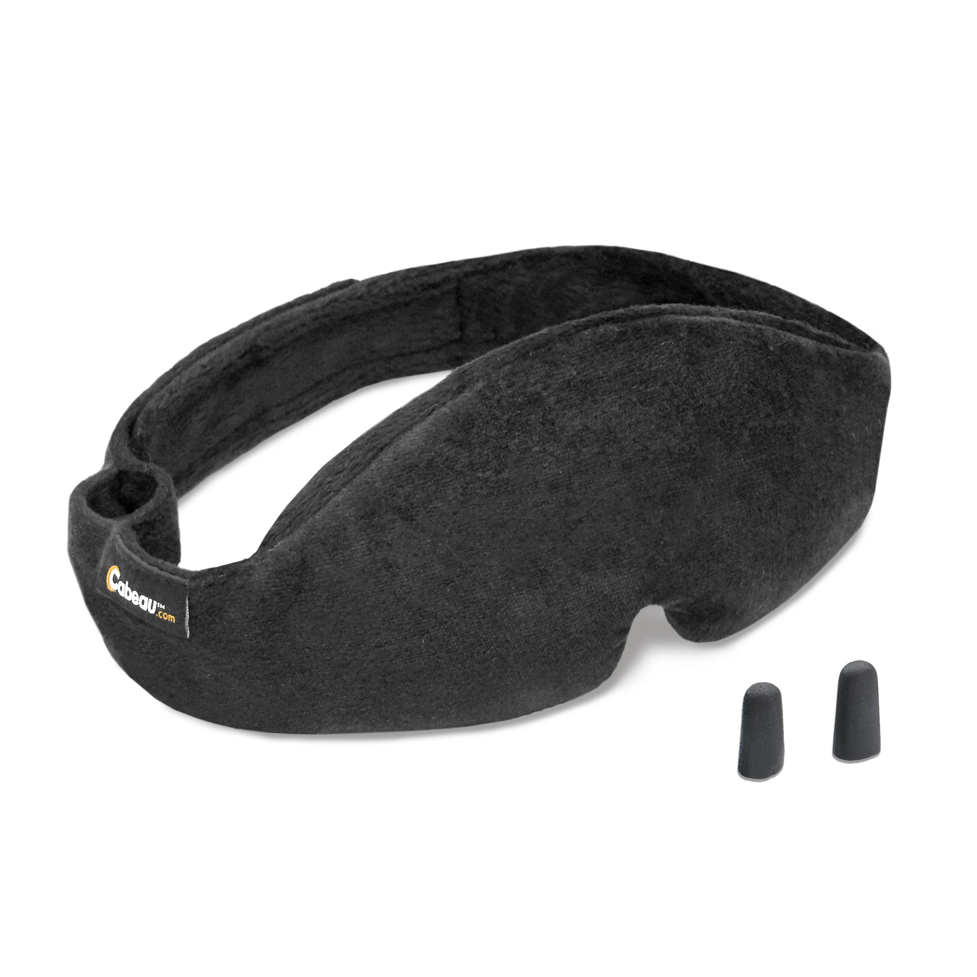 Cabeau Midnight Magic Sleep Mask, Black, One Size Cabeau Midnight Magic Sleep Mask, Black, One Size