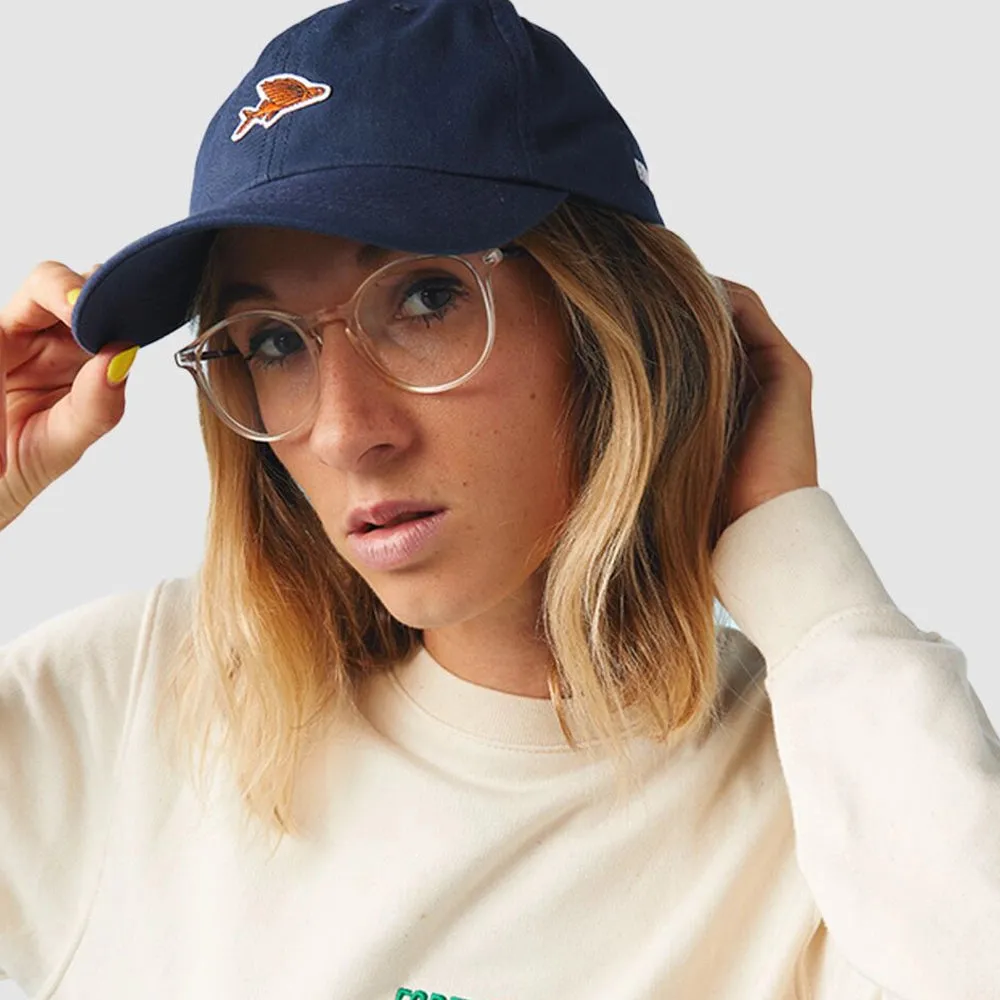 Café Du Cycliste Casual Cap, Navy