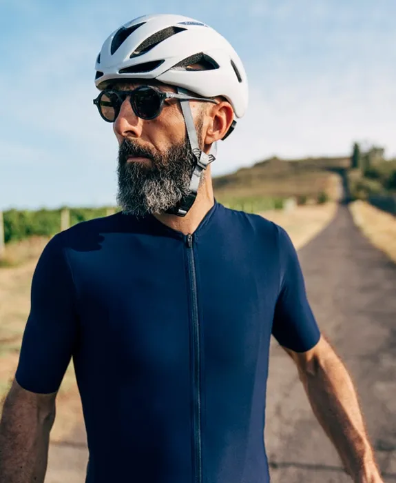 Café Du Cycliste Christine Tröja, Svart/vit