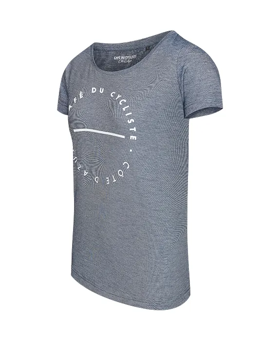 Café Du Cycliste Classic Dam T-shirt, Svart Café Du Cycliste Classic Dam T-shirt, Svart