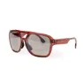 Café Du Cycliste Eyewear Fabius, Amber Frame Grey Photocromic Lens
