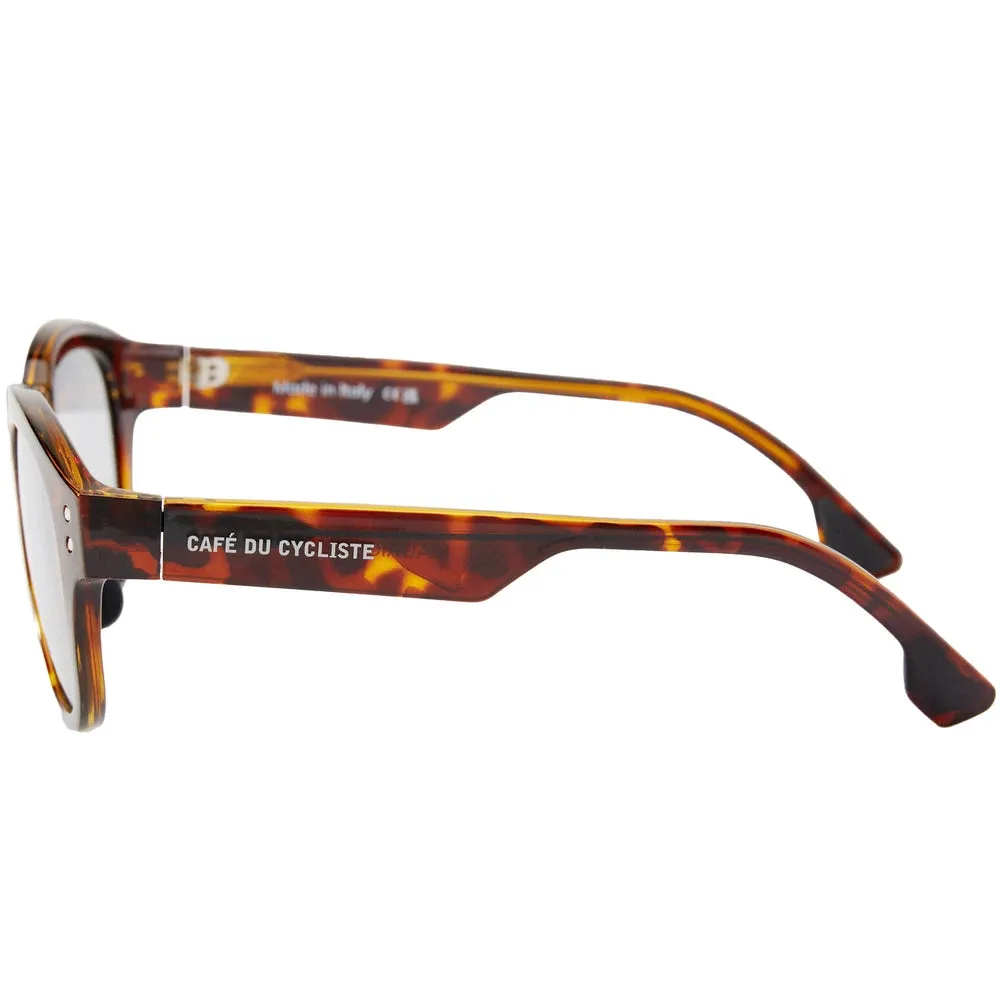 Café Du Cycliste Eyewear Maurice, Tortoise Frame Grey Photocromic Lens Café Du Cycliste Eyewear Maurice, Tortoise Frame Grey Photocromic Lens
