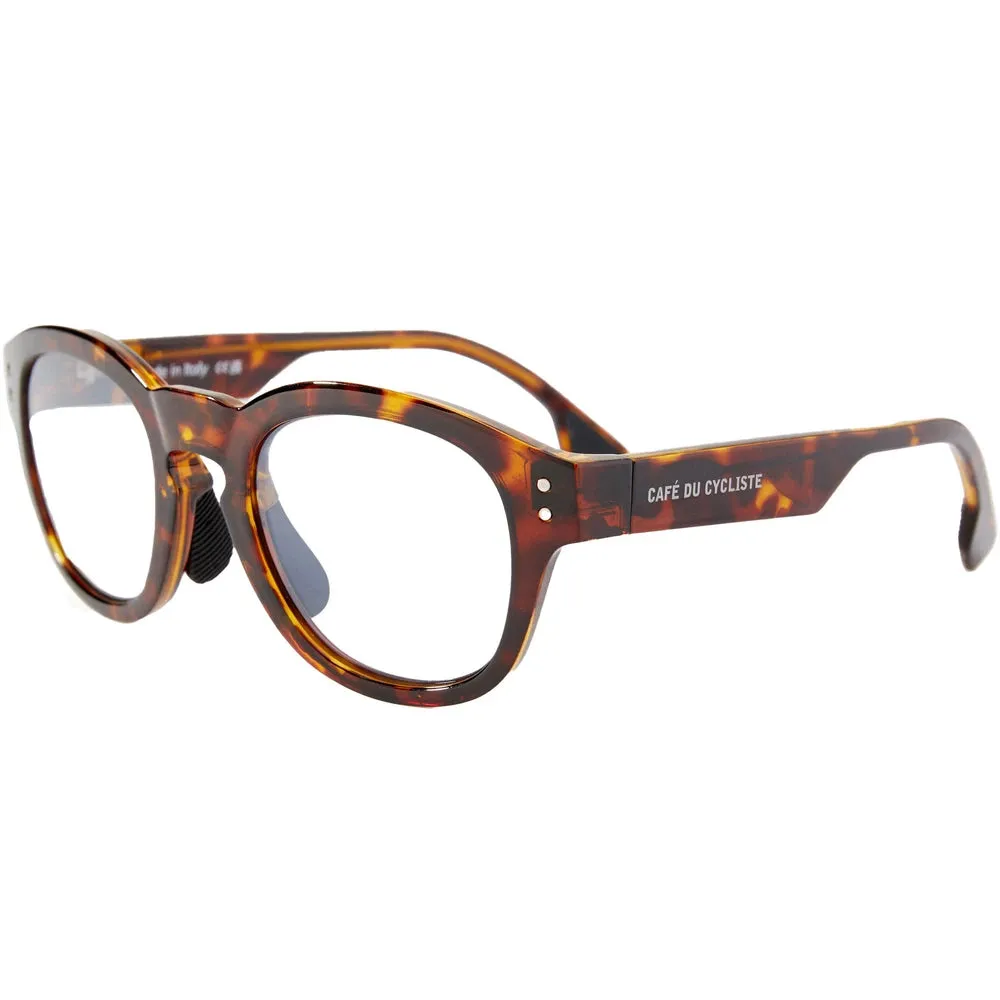 Café Du Cycliste Eyewear Maurice, Tortoise Frame Grey Photocromic Lens Café Du Cycliste Eyewear Maurice, Tortoise Frame Grey Photocromic Lens