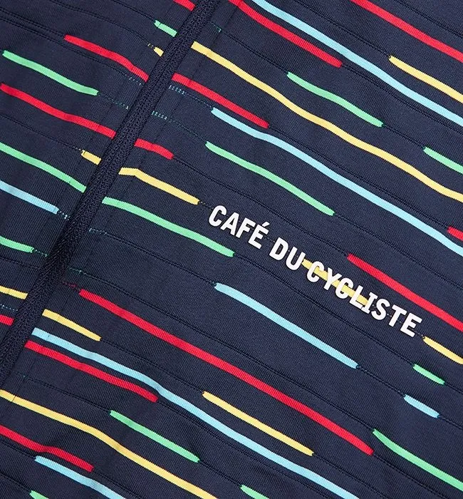 Café Du Cycliste Francine W Tröja, Marinblå Café Du Cycliste Francine W Tröja, Marinblå