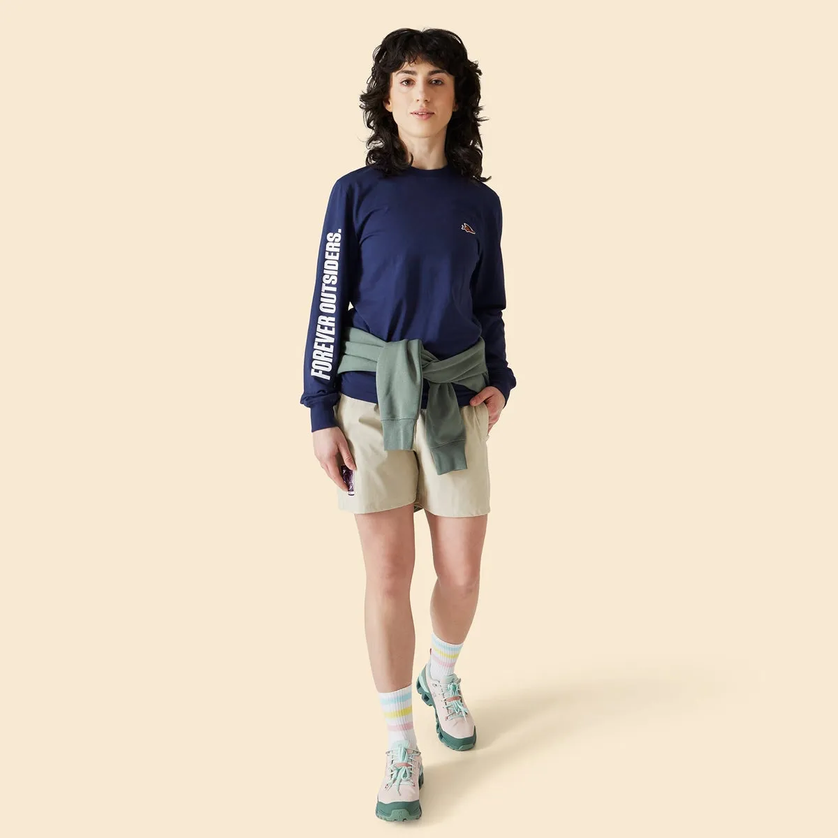 Café Du Cycliste Maria Long Sleeve Tshirt Café Du Cycliste Maria Long Sleeve Tshirt