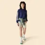 Café Du Cycliste Maria Long Sleeve Tshirt
