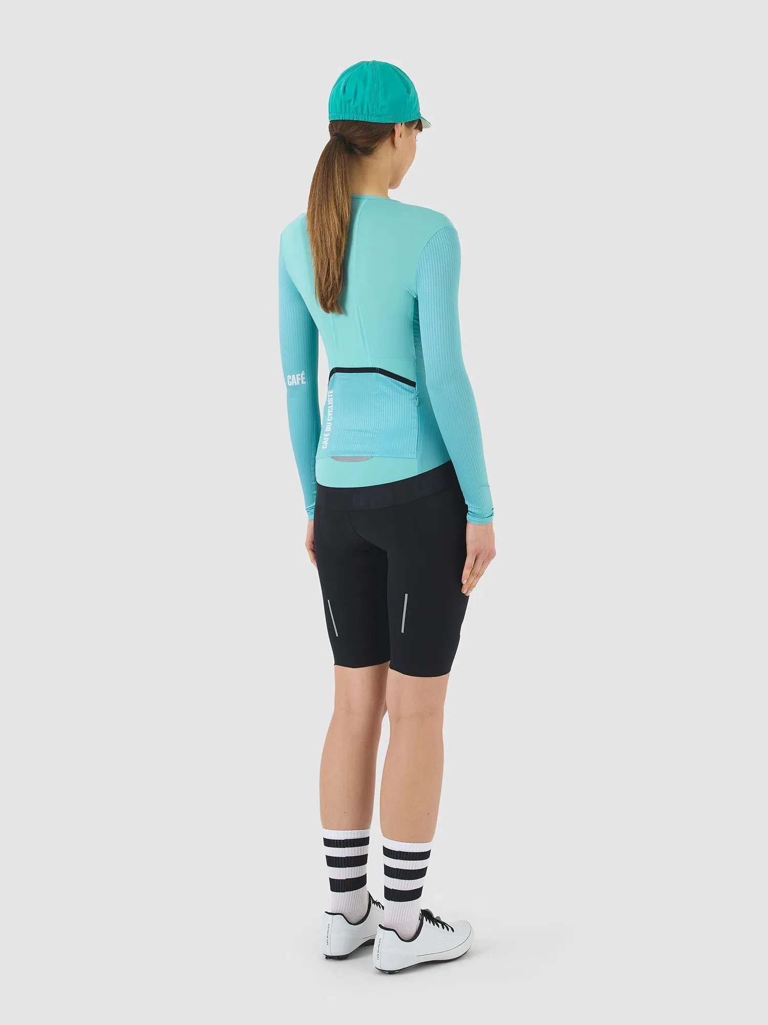 Café Du Cycliste Roxane Race Long Sleeve Women Jersey Café Du Cycliste Roxane Race Long Sleeve Women Jersey