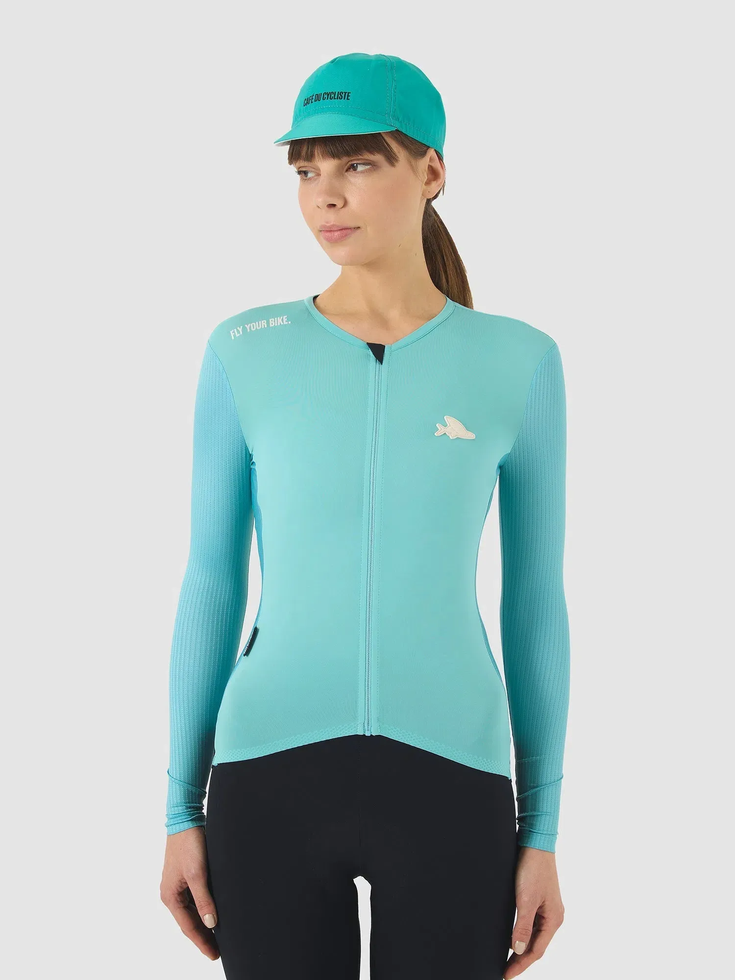 Café Du Cycliste Roxane Race Long Sleeve Women Jersey Café Du Cycliste Roxane Race Long Sleeve Women Jersey