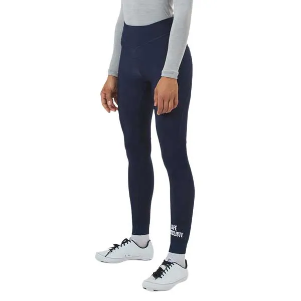 Café Du Cycliste Theresa Långa Tights Utan Axelband, Navy