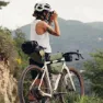 Café Du Cycliste Waterproof Bike Packing Saddle Bag, Khaki