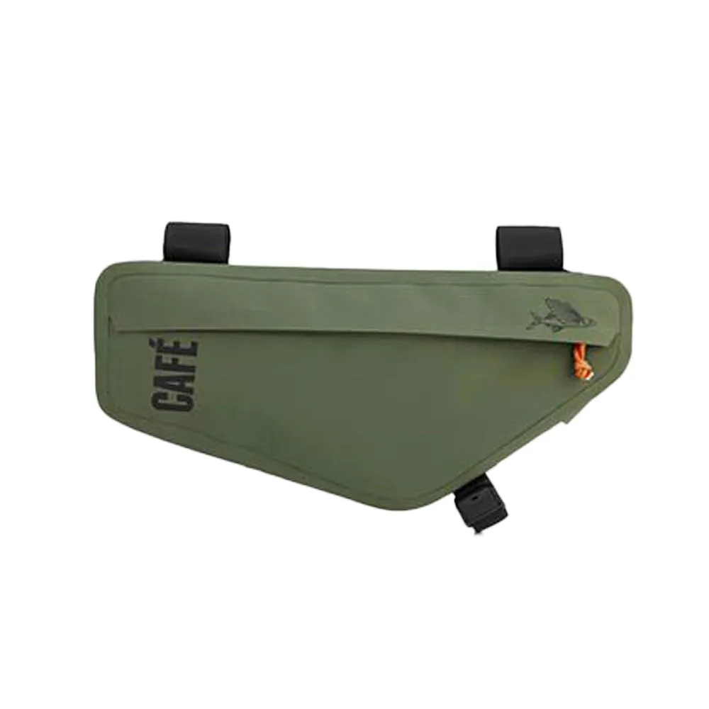 Café Du Cycliste Waterproof Frame Bag, Khaki Café Du Cycliste Waterproof Frame Bag, Khaki