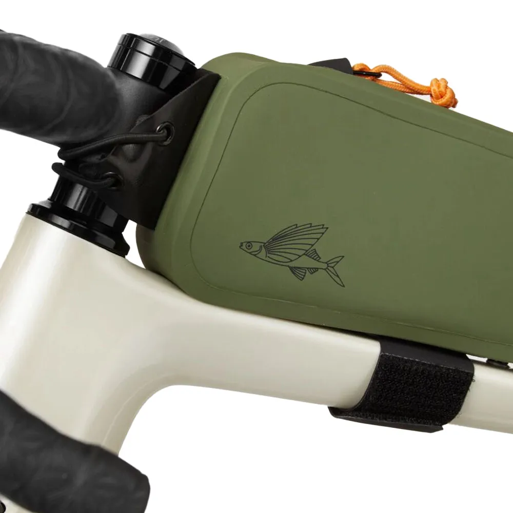 Café Du Cycliste Waterproof Top Tube Bag, Khaki Café Du Cycliste Waterproof Top Tube Bag, Khaki