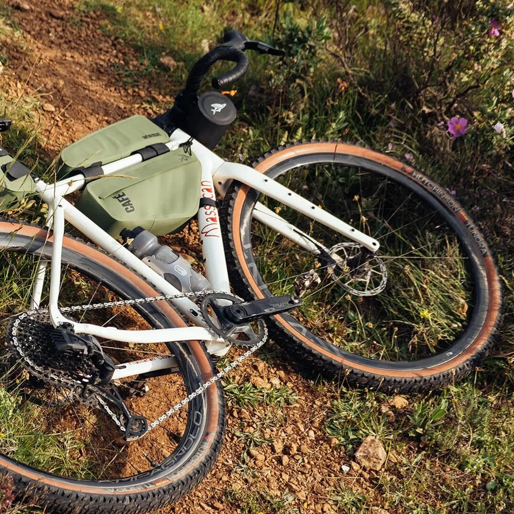 Café Du Cycliste Waterproof Top Tube Bag, Khaki Café Du Cycliste Waterproof Top Tube Bag, Khaki