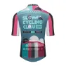 Café Du Cycliste X FAGUO Marius Cycling Jersey, Slow Black