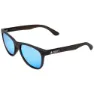 Mat black / blue