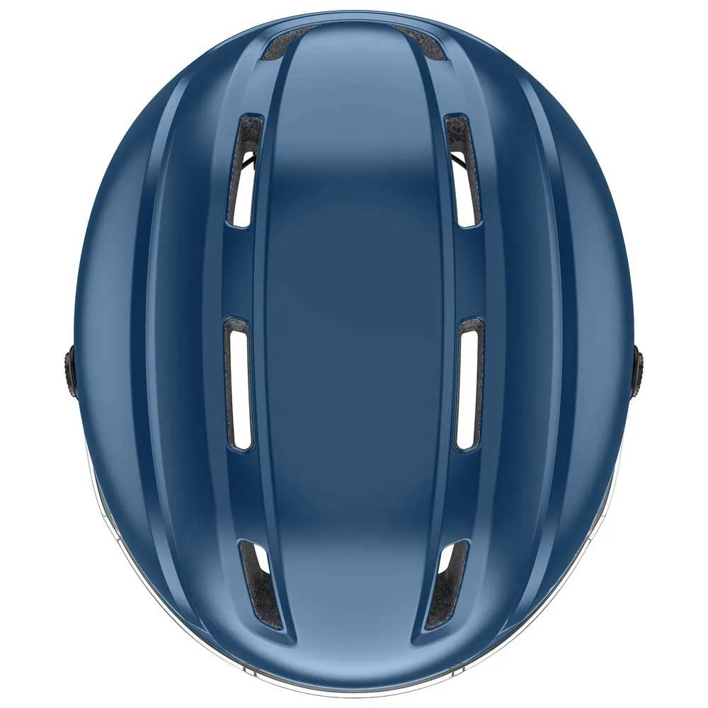 CAIRN Fuse Visor Stadshjälm, Mat Metallic Navy