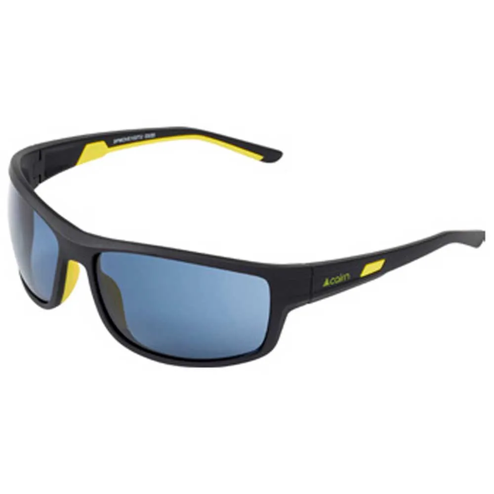 CAIRN Move Solglasögon, Mat black / yellow, CAT3