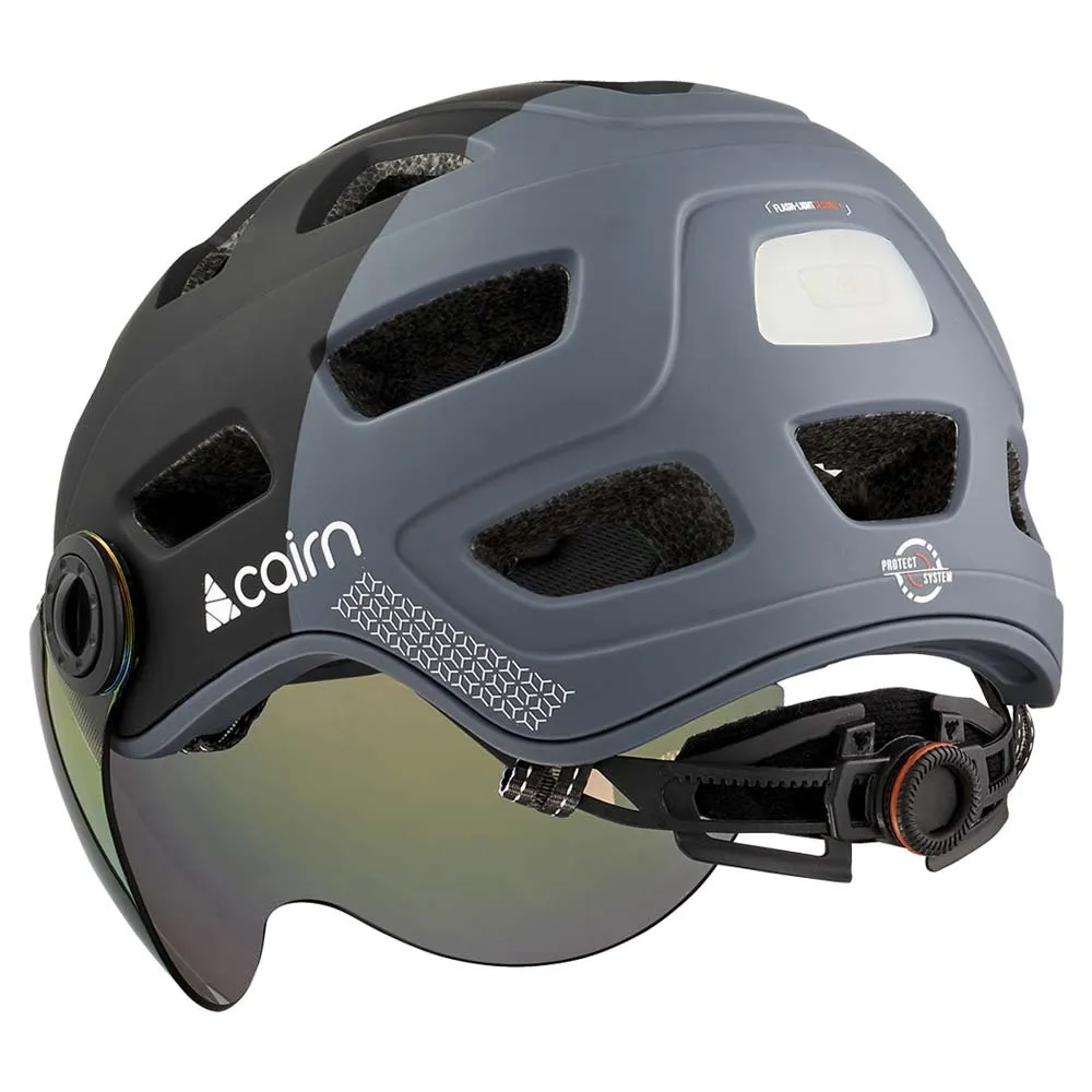 CAIRN Quartz Visor Led Usb Stadshjälm