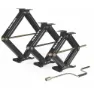 Camco 5000 Lbs Självnivellerande Saxdomkrafter, Black, 60.96cm