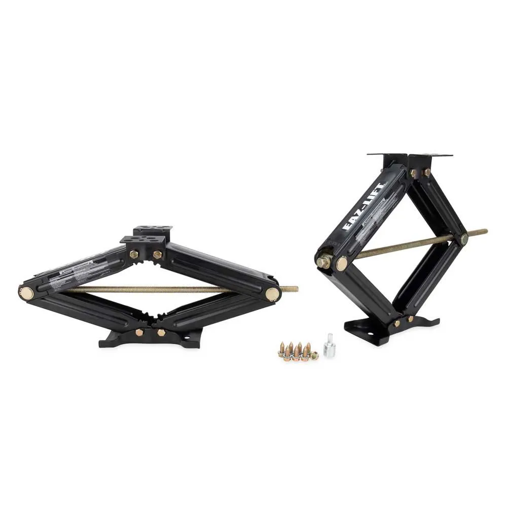 Camco 75 800 Lbs Självnivellerande Saxdomkrafter 2 Enheter, Black, 60.96cm Camco 75 800 Lbs Självnivellerande Saxdomkrafter 2 Enheter, Black, 60.96cm
