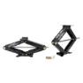 Camco 75 800 Lbs Självnivellerande Saxdomkrafter 2 Enheter, Black, 60.96cm