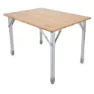 Camco Compact Bamboo Fällbord, Grey / brown, 64.77 x 50.16cm