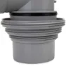 Camco Easy Slip Avloppsrörsböj Adapter, Grey, One Size