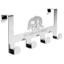 Camco Galge Med 4 Krokar, Silver, 30.48 x 7.6 x 13.9cm