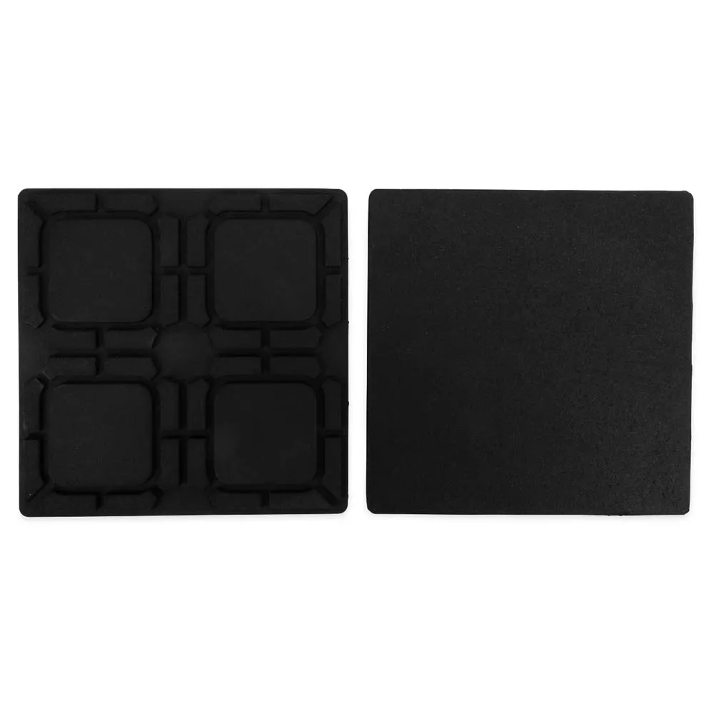 Camco Halkfri Nivåeringsdyna, Black, 21.59 x 21.59cm