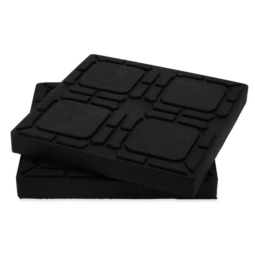 Camco Halkfri Nivåeringsdyna, Black, 21.59 x 21.59cm