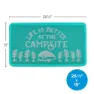 Camco Retro Rv Matta, Teal, 67.3 x 38.1cm
