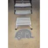 Camco Retro Travel Trailer Matta, Grey, 38.7 x 60.9cm