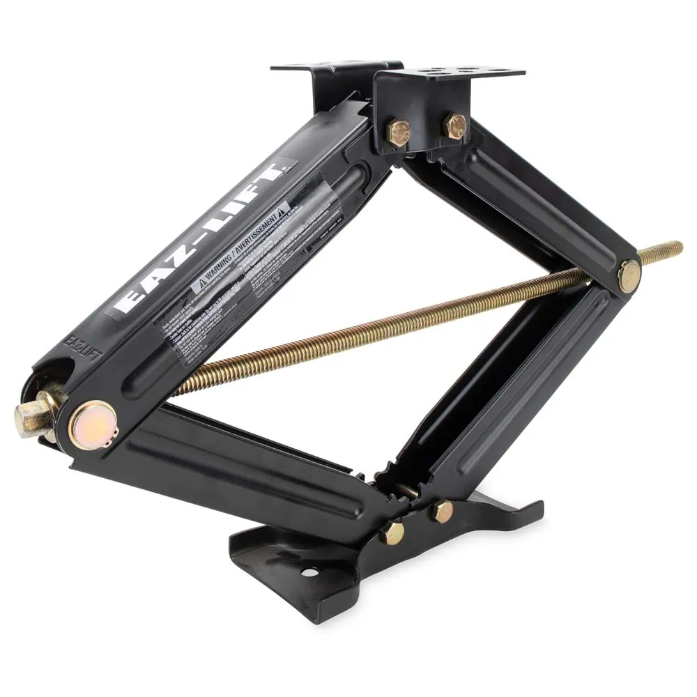 Camco Självnivellerande Saxdomkrafter På 5000 Pund 2 Enheter, Black, 60.96cm